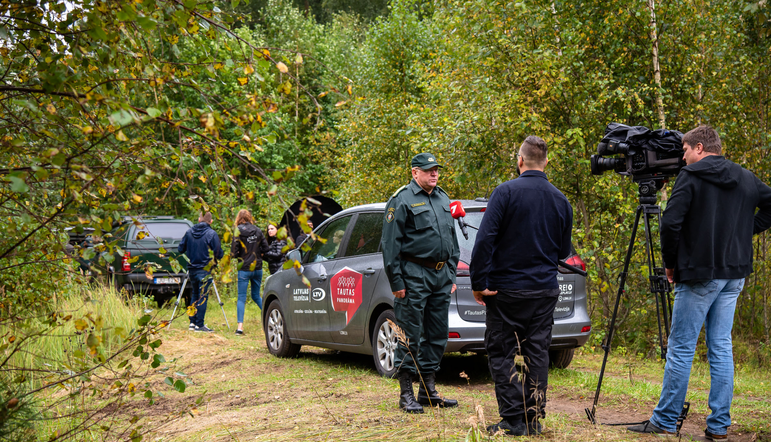 FOTO: Intervija uz robežas