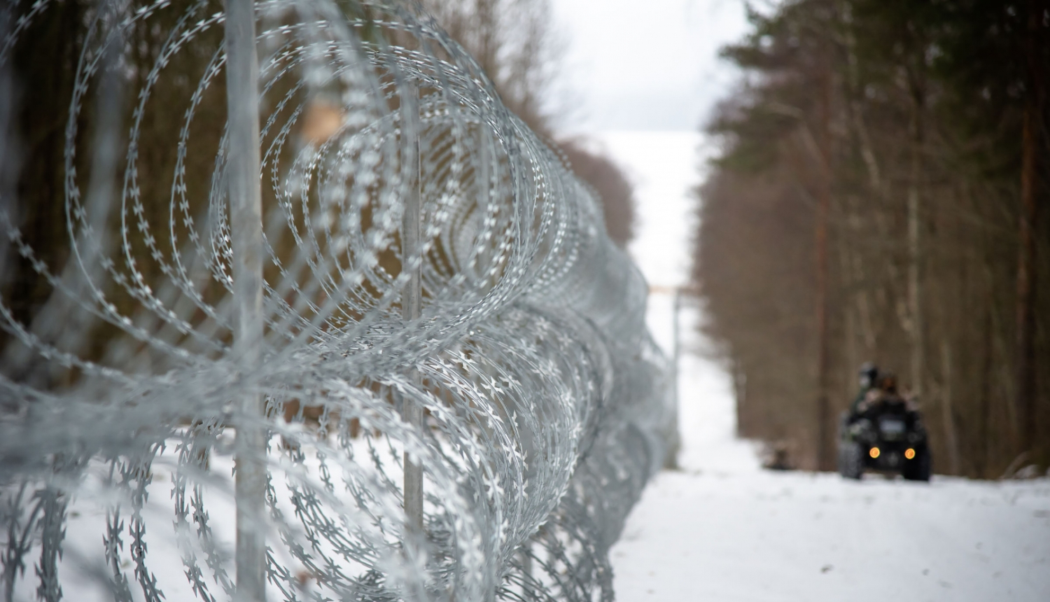 Saasinājusies situācija uz LR - BLR zaļās robežas