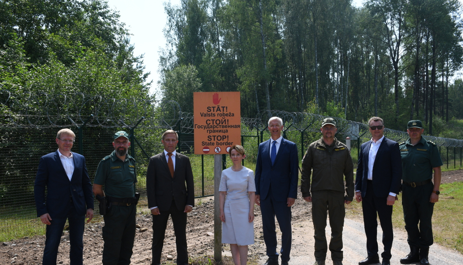 FOTO: Robežas apmeklējums