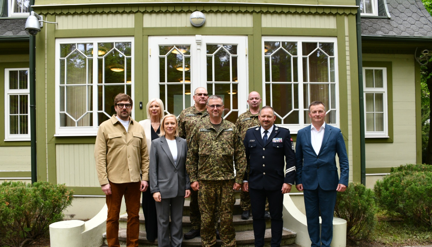 FOTO: Sadarbības vadības sēdes dalībnieki