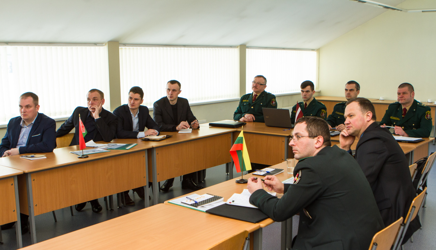 foto: Valsts robežsardzes koledžā norisinājās seminārs "Moderna pieeja robežuzraudzības līdzekļu lietošanā uz robežas"