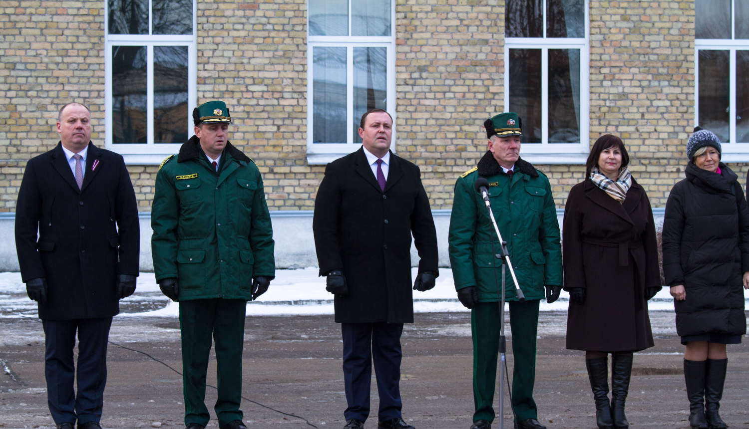 FOTO: Priekšnieku maiņas ceremonija