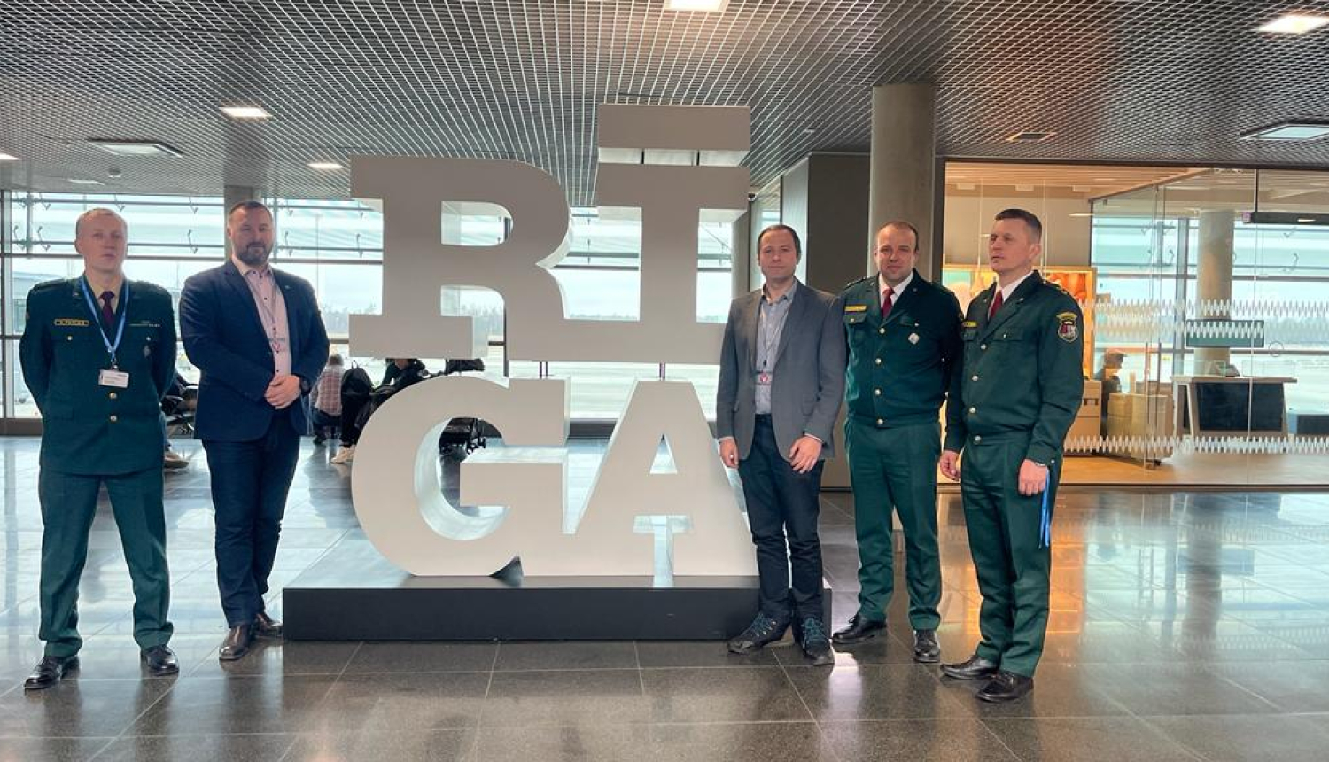 Robežsardzē viesojas Igaunijas kolēģi