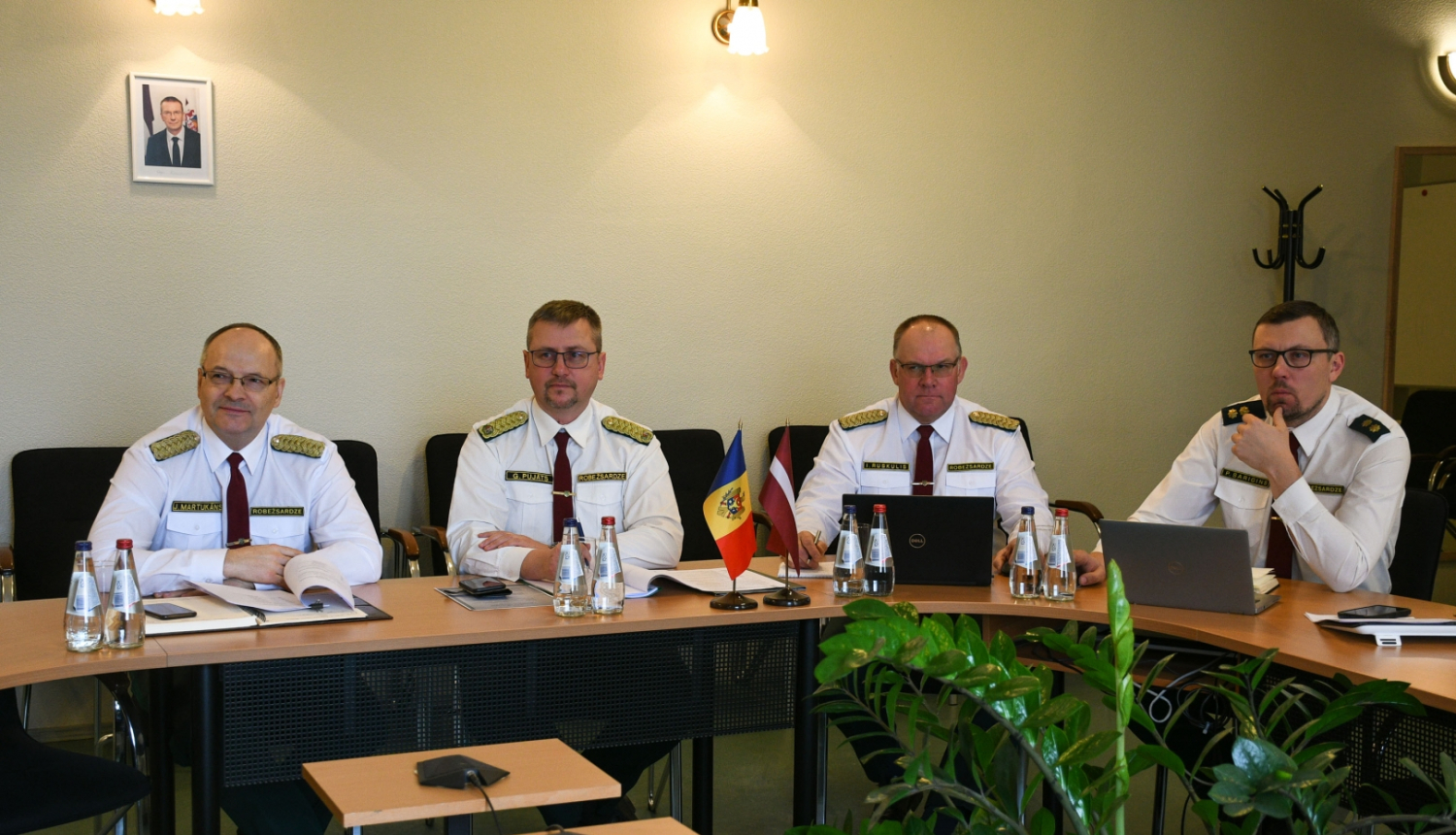 FOTO: VRS vadība piedalās Latvijas Moldovas sadarbības sanāksmē