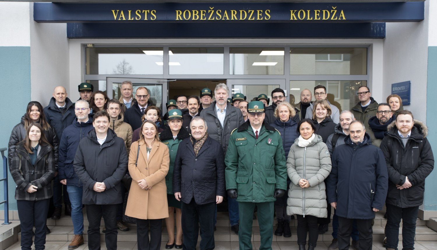 FOTO: Ārvalstu pārstāvniecību delegācijas apmeklē Valsts robežsardzi