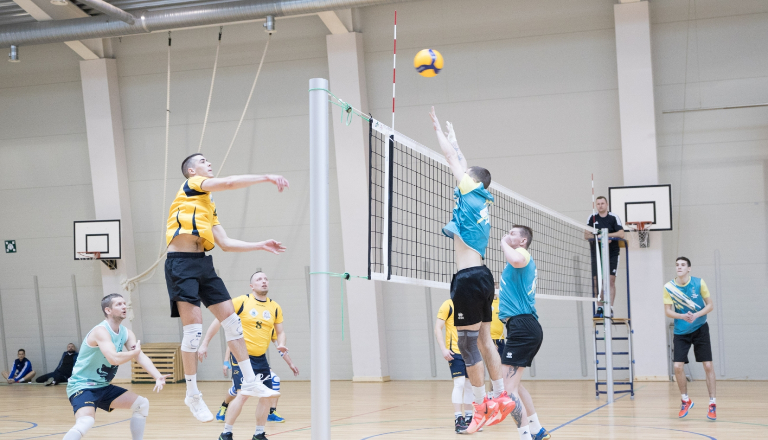 FOTO: Valsts robežsardzes čempionāta volejbola sacensības