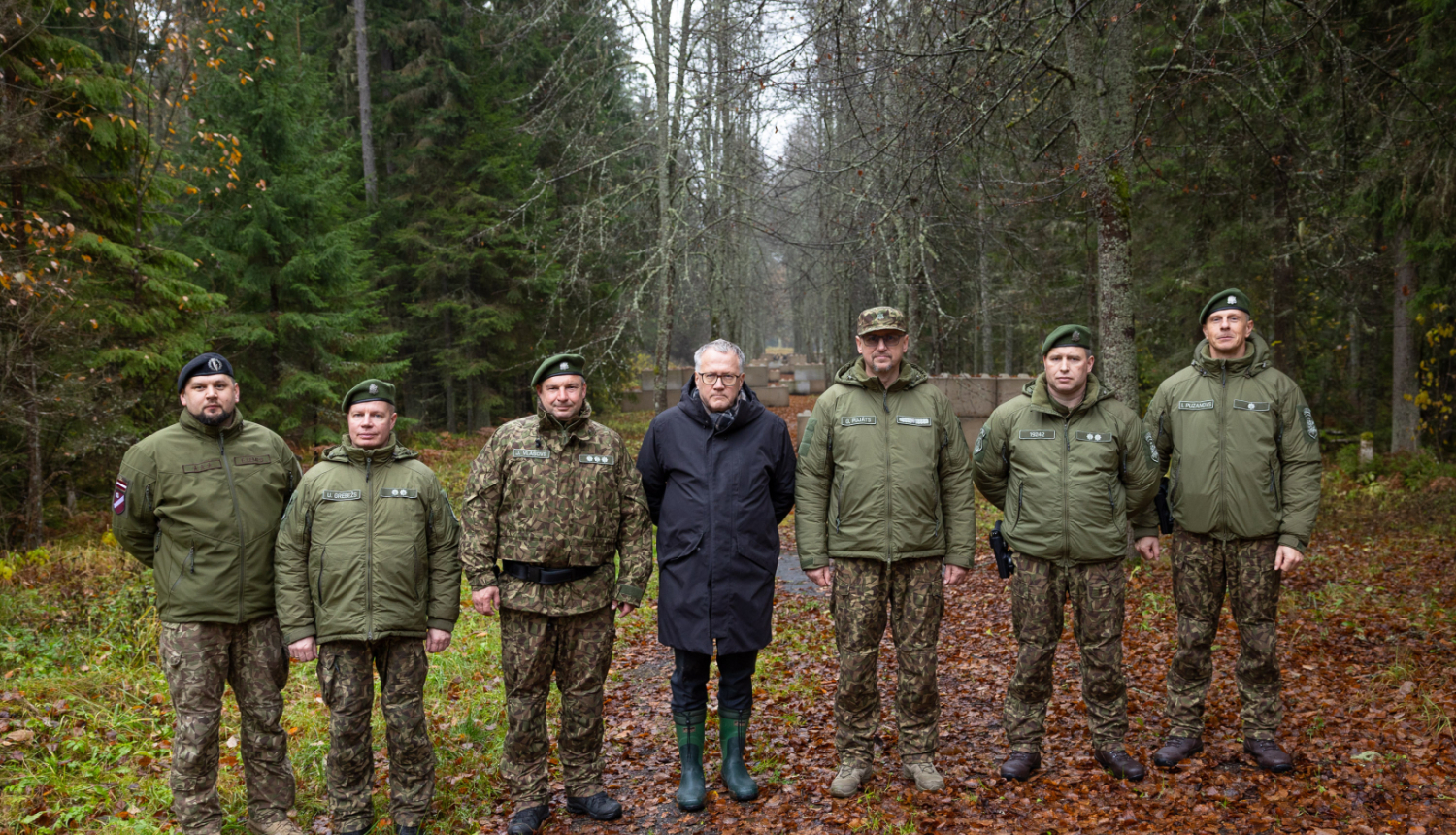 FOTO: Vizīte uz robežas
