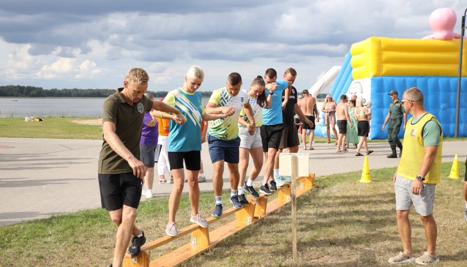 FOTO: Robežsargi sporto