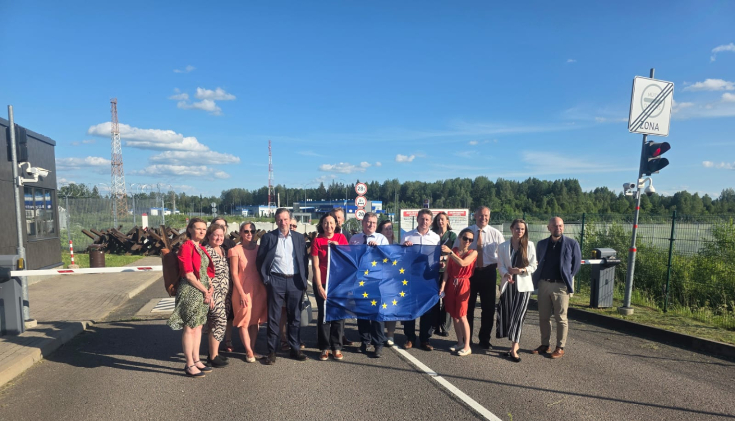 Eiropas Komisijas pārstāvju vizīte Vientuļu robežkontroles punktā