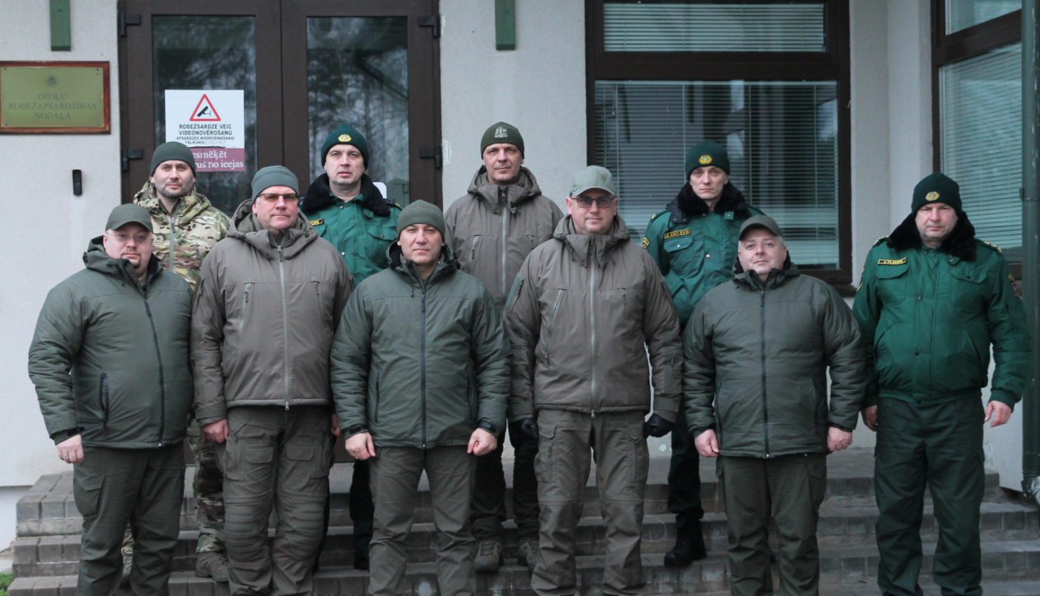 FOTO: Norisinājās Latvijas un Ukrainas robežapsardzības iestāžu vadības amatpersonu tikšanās