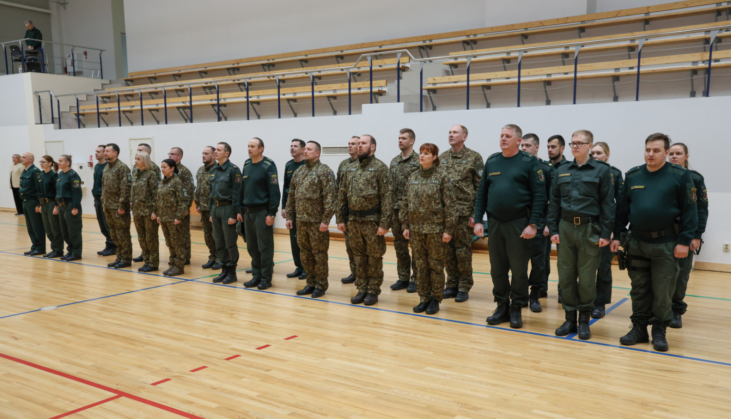 FOTO: Šaušanas sacensību dalībnieki