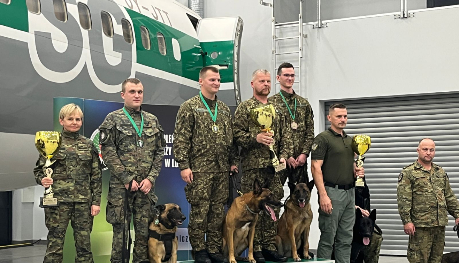 Starptautiskas kinologu sacensibas Polija