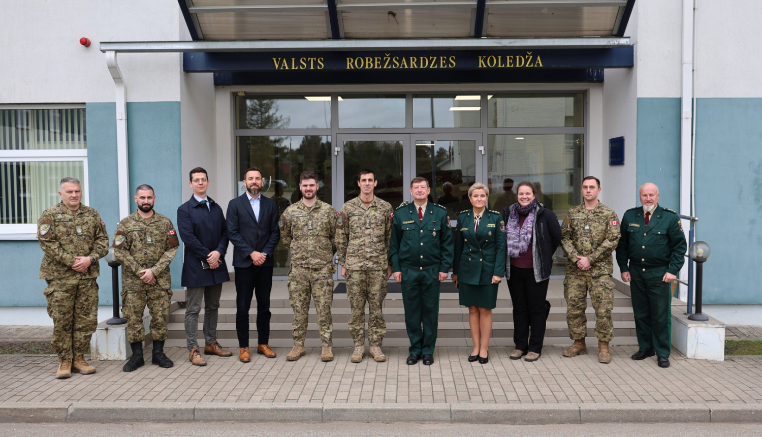 FOTO: Kanādas delegācija viesojas VRK