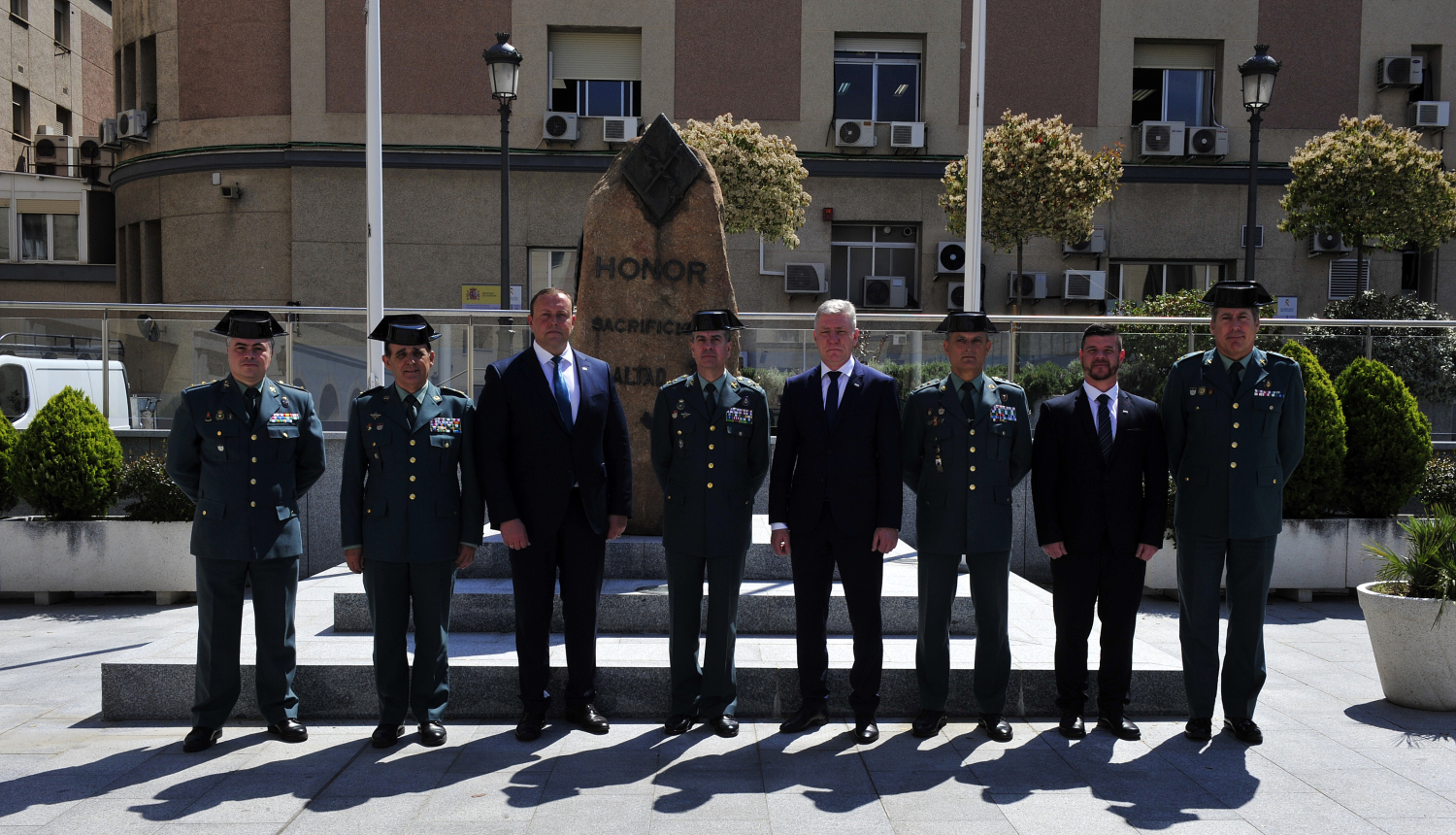 Foto : Valsts robežsardzes priekšnieka un Iekšlietu ministra vizīte Spānijā