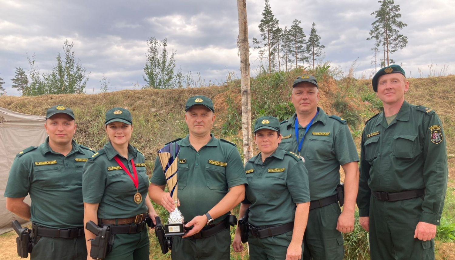 Robežsargi piedalās  “Mežabrāļu kausā 2022”  