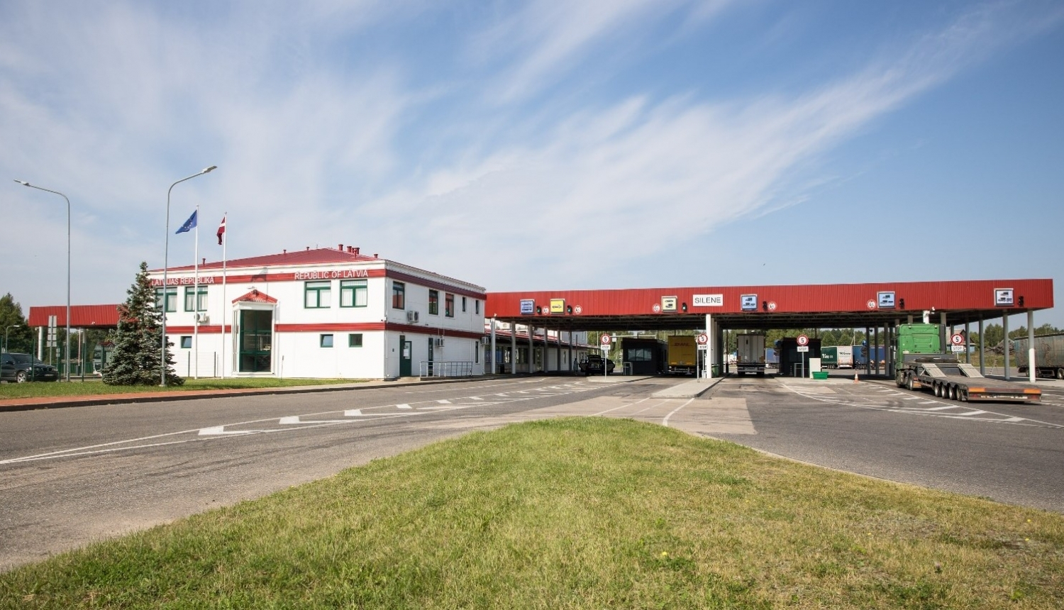 FOTO: Silenes robežkontroles punkts