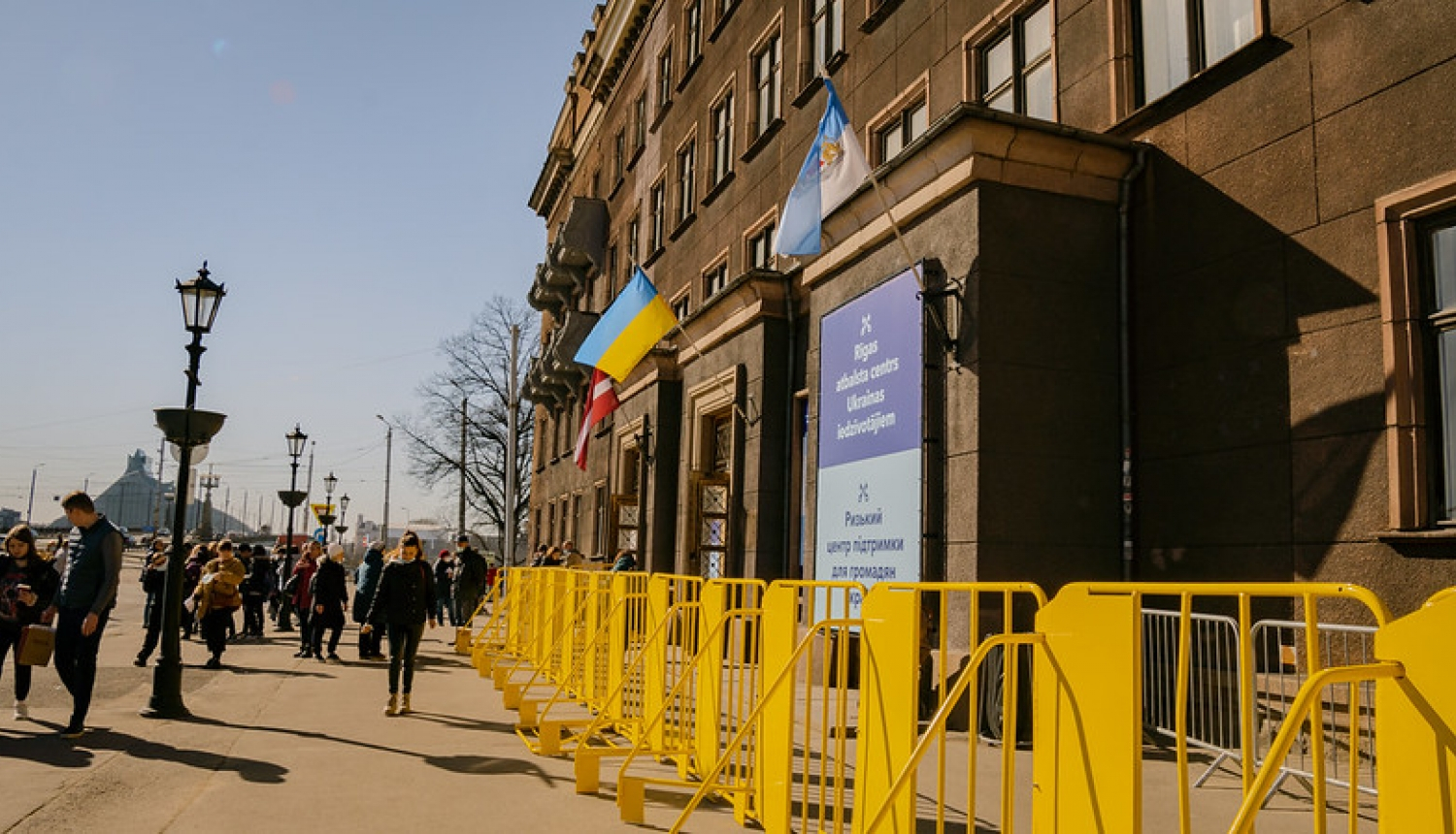 FOTO: Atbalsta centrs Kaļķu ielā