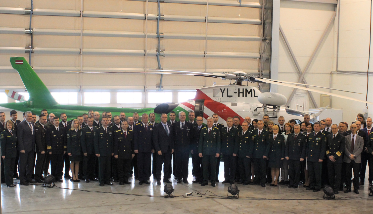 Foto : Valsts robežsardzes Aviācijas pārvaldes 10. gada diena
