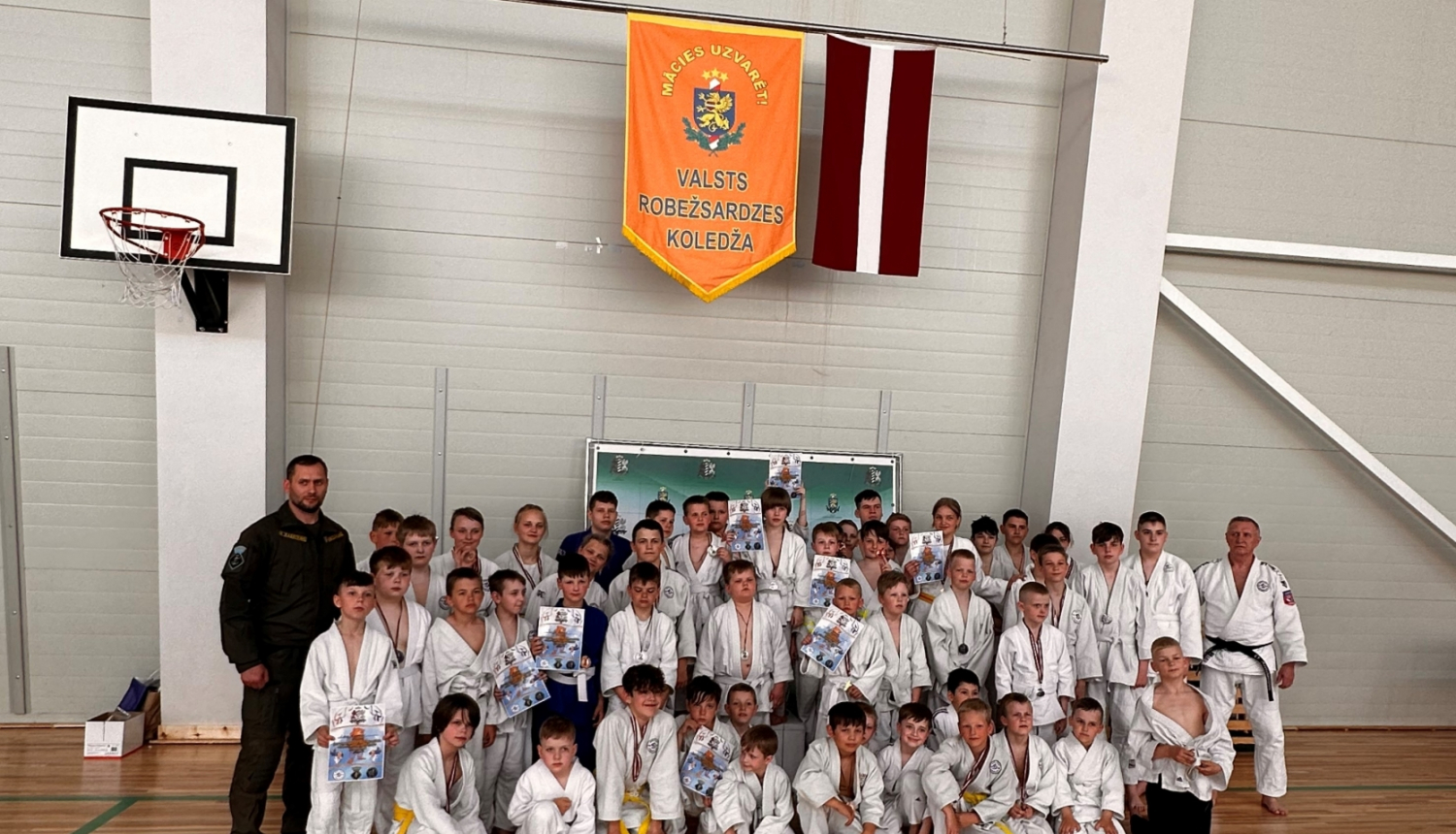 Aizvadītas  džudo sacensības  