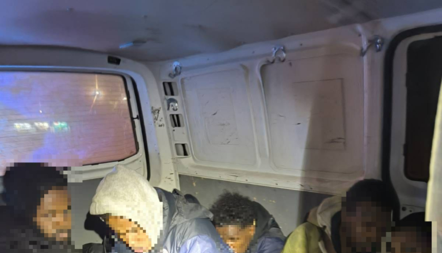 FOTO: Personas, kas nelikumīgi šķērsoja robežu