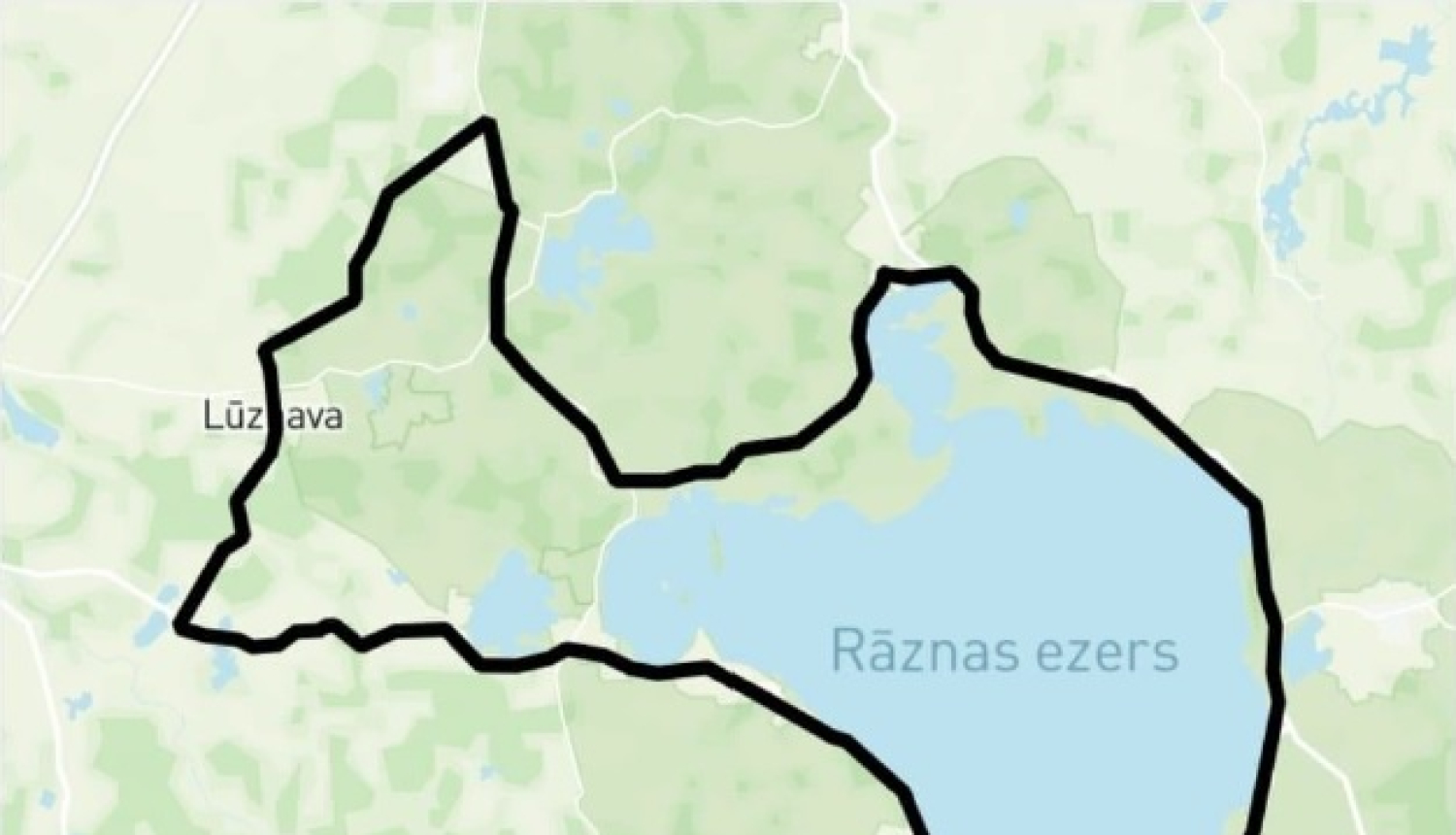 FOTO: Maršruta karte