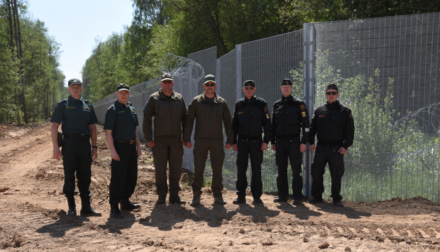 FOTO: VRS priekšnieka un Somijas robežsardzes priekšnieka tikšanās