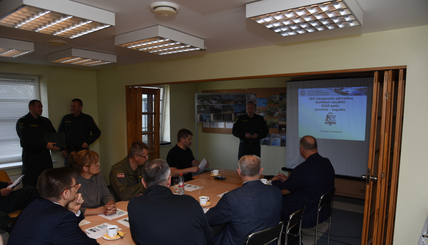 FOTO: Vizīte Daugavpils pārvaldē