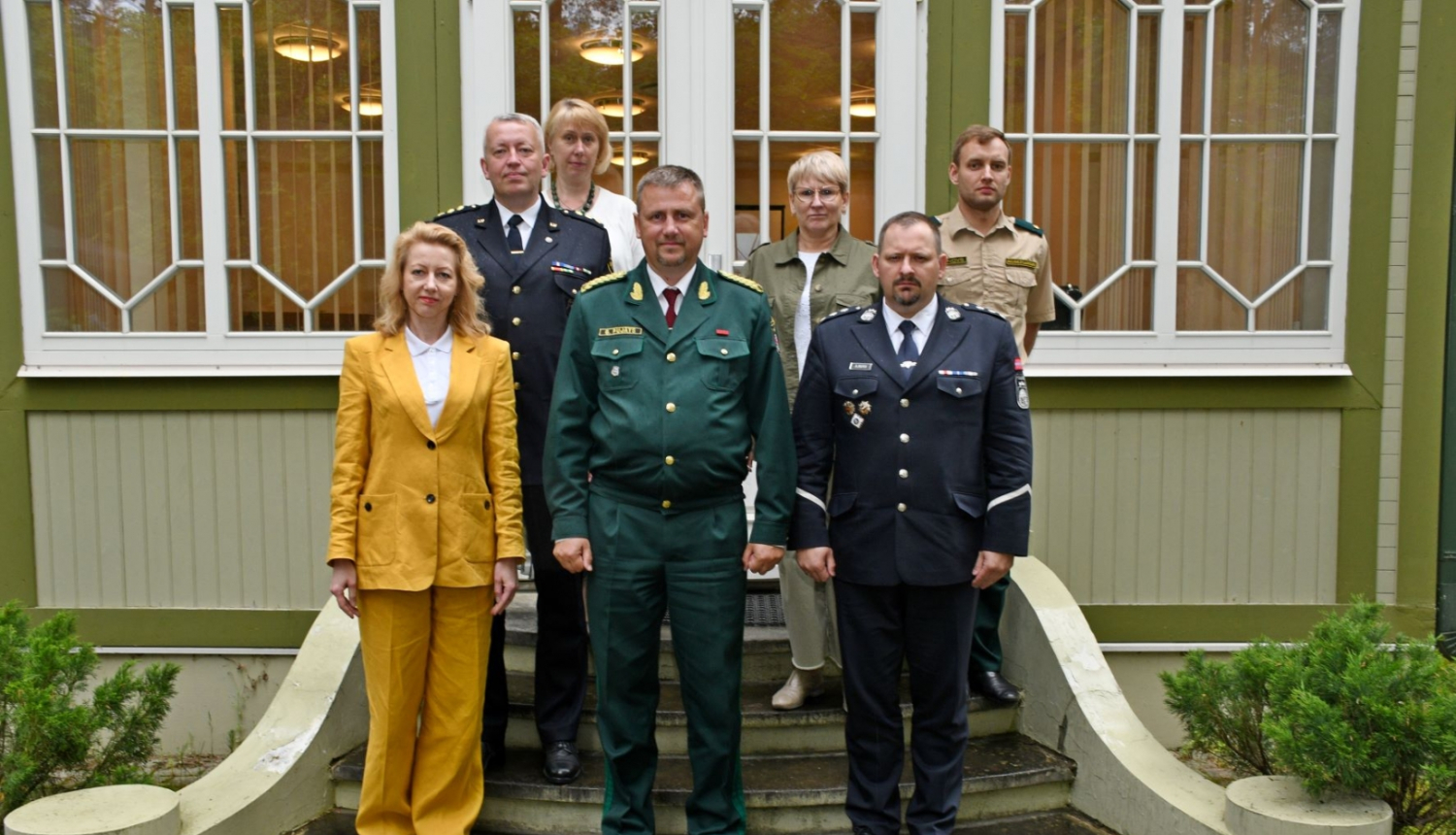 Tikās par valsts robežas drošību atbildīgo iestāžu vadība