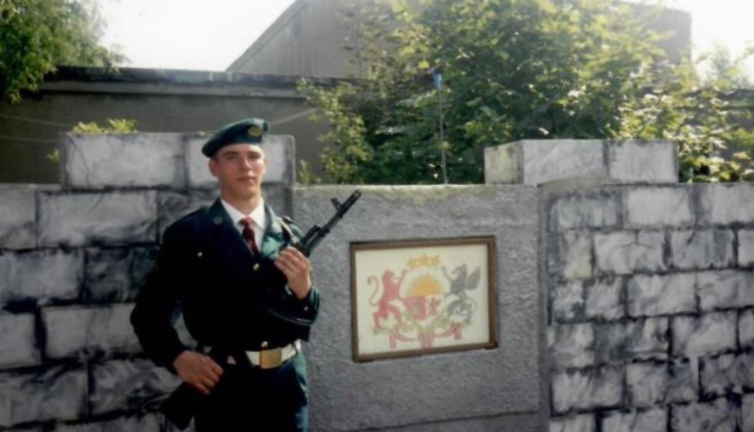 FOTO: Robežsargs Edgars Rings