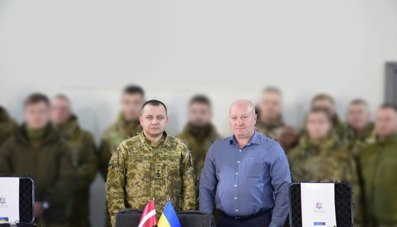 Valsts robežsardzes ekspertu vizīte Ukrainas Valsts Robežsardzes dienesta Galvenajā mācību centrā.