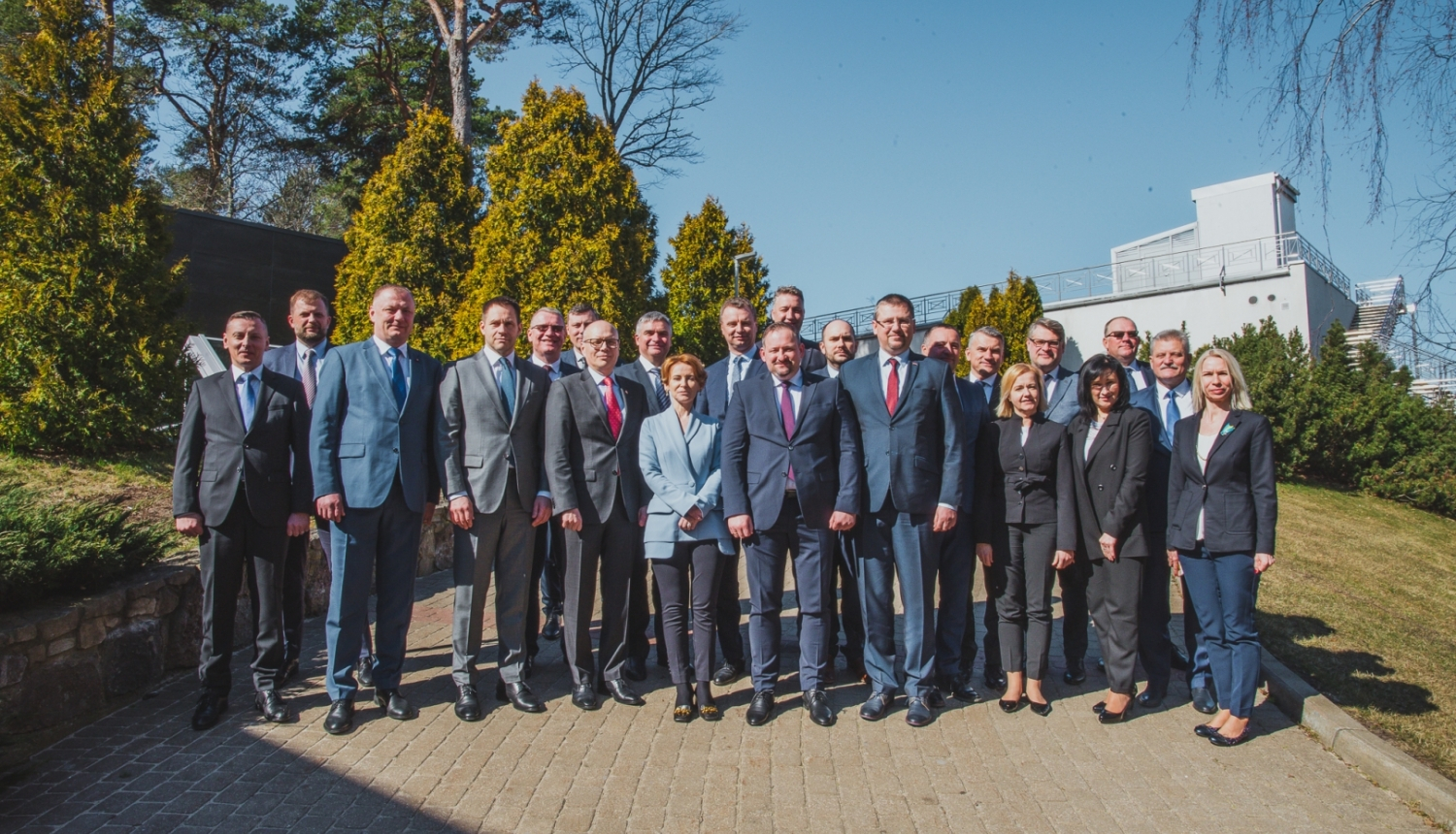 FOTO: Baltijas valstu policijas un robežsardzes priekšnieki kopbilde