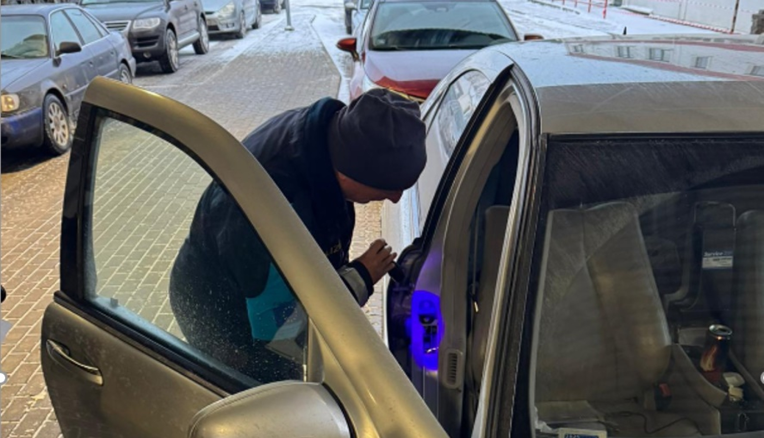 FOTO: Robežsargs Frontex 