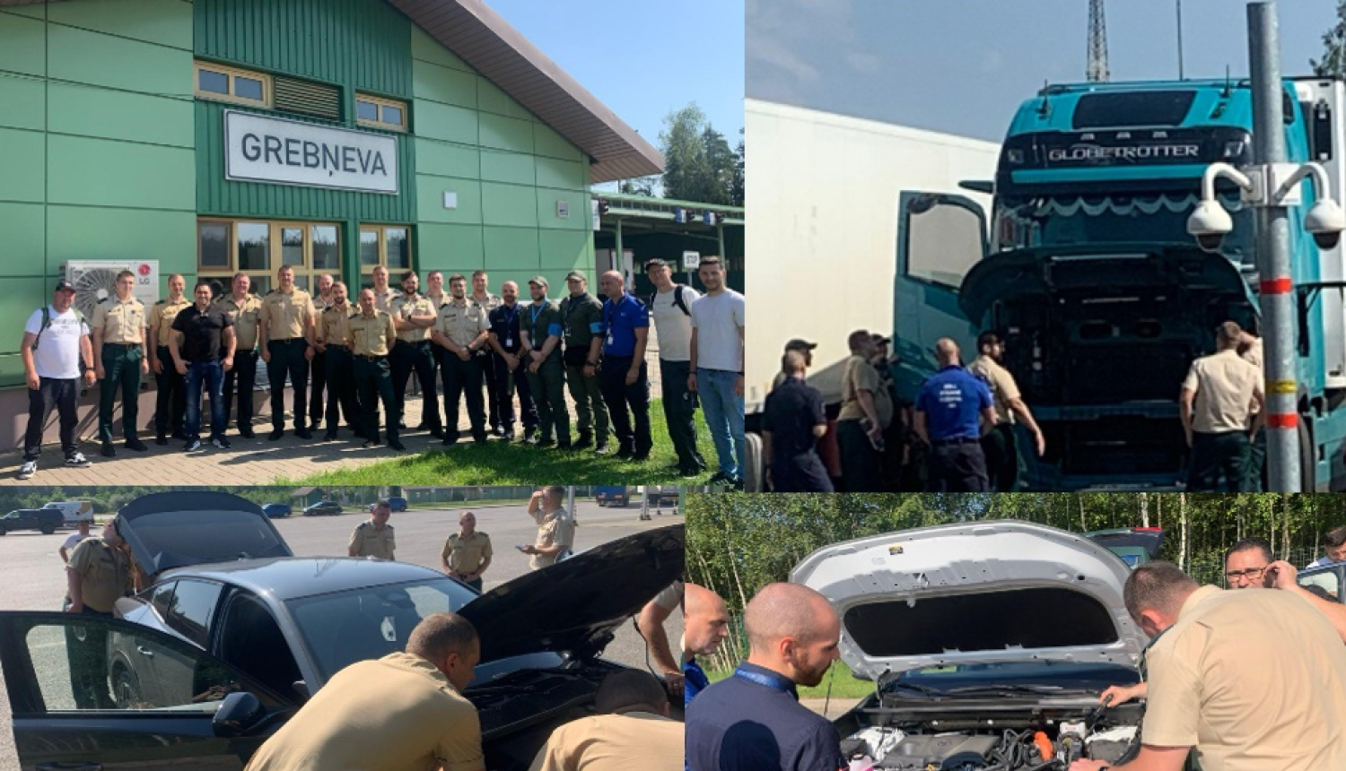 FOTO: Robežsargi Frontex operācijās