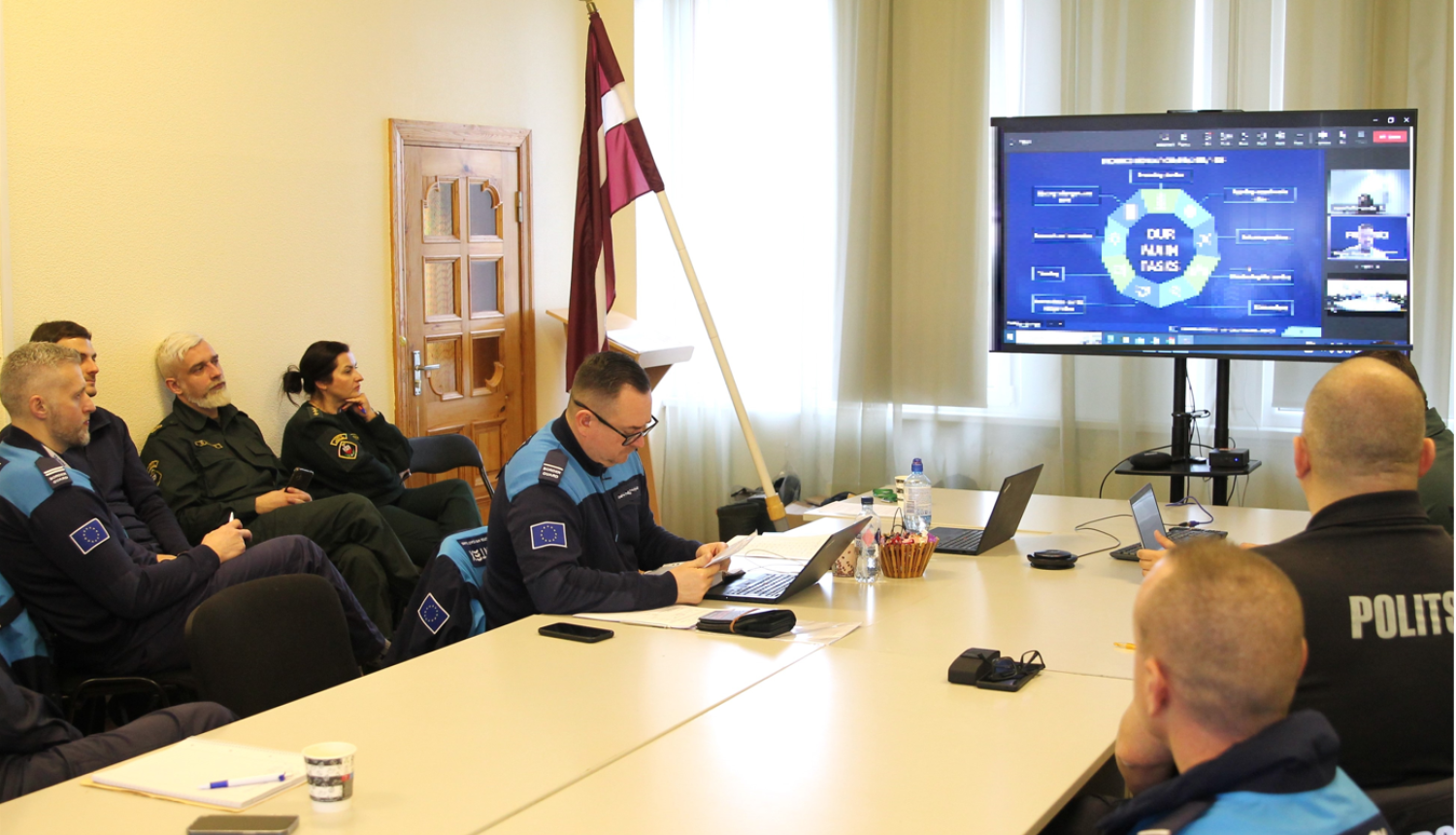 FOTO: Frontex dalībnieku sanāksme