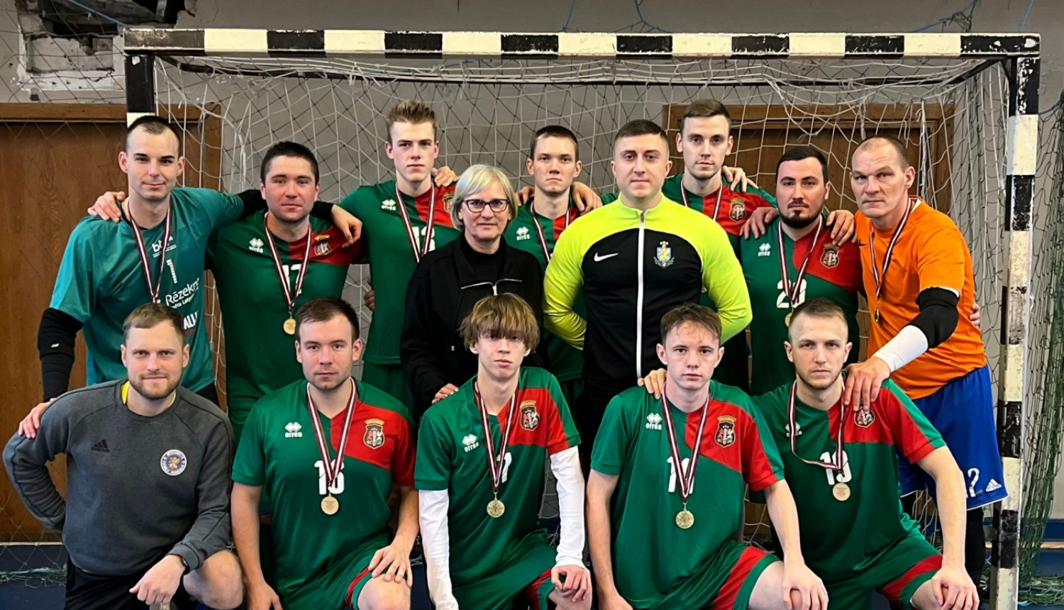 FOTO:  VRS futbola komanda