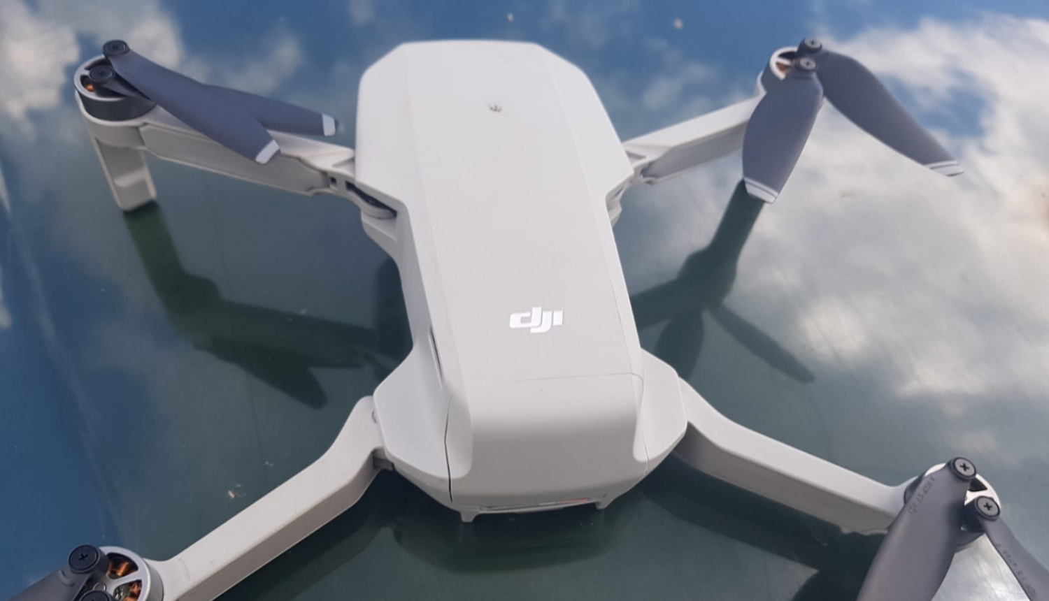 FOTO: Konstatētais drons