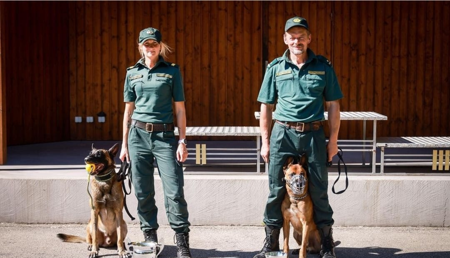 Valsts robežsardzes amatpersonu un dienesta suņu piedalīšanās dienesta suņu profesionālās meistarības sacensībās