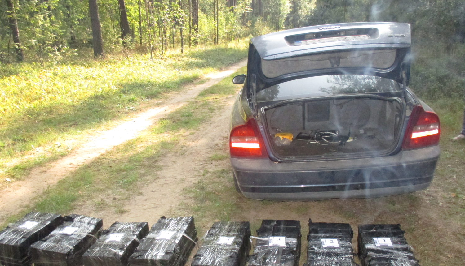 Foto: KOntrabandas cigaretes