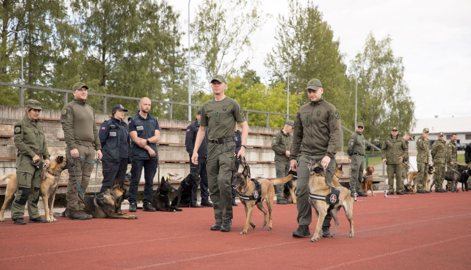 Kinoloģijas dienestu sacensības tiek rīkotas jau 23.reizi