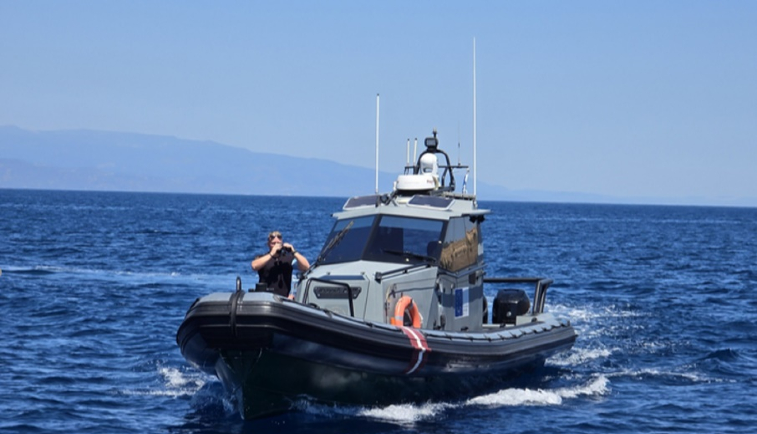 FOTO: Robežsargi jūrā