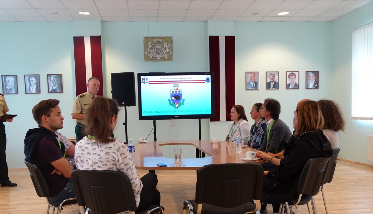 Foto: Eiropas savienības dalībvalstu prokuroti apmeklē Viļakas pārvaldi