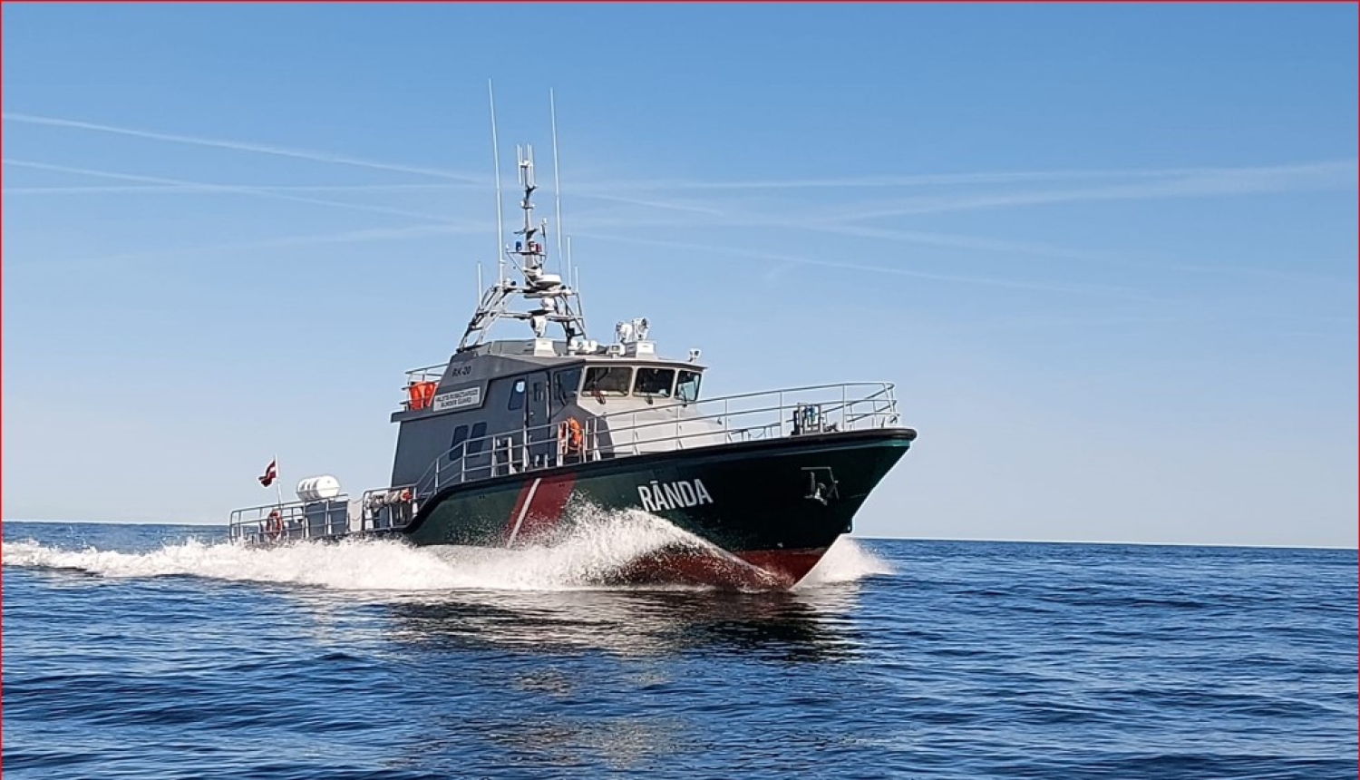 FOTO: Kuģis Rānda jūrā