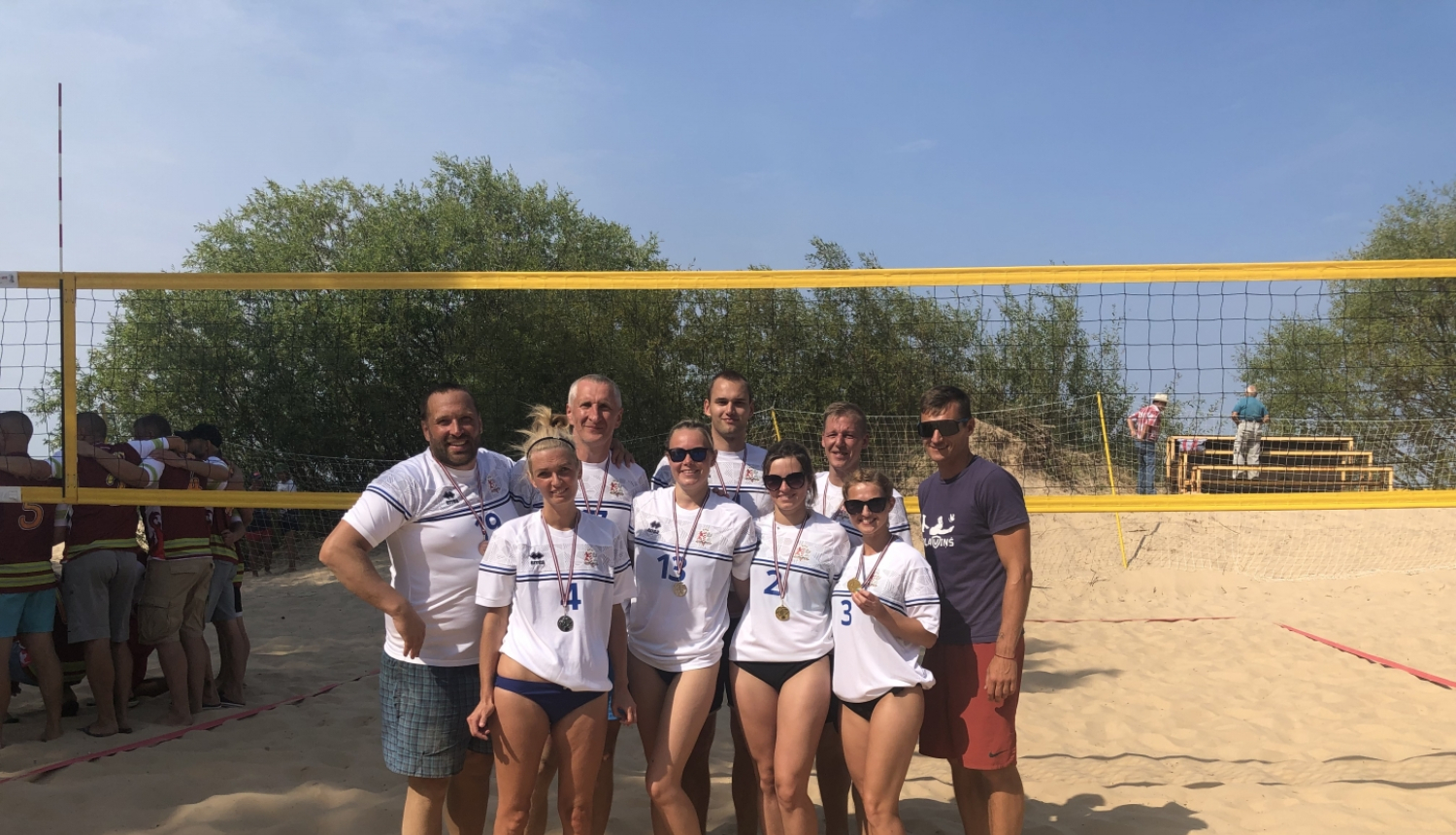 Robežsargi iegūst vairākas godalgas pludmales volejbolā