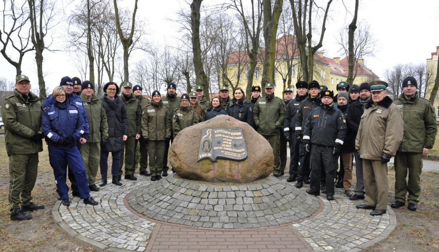 Foto : Valsts robežsardzes koledžas pārstāvji seminārā Polijā