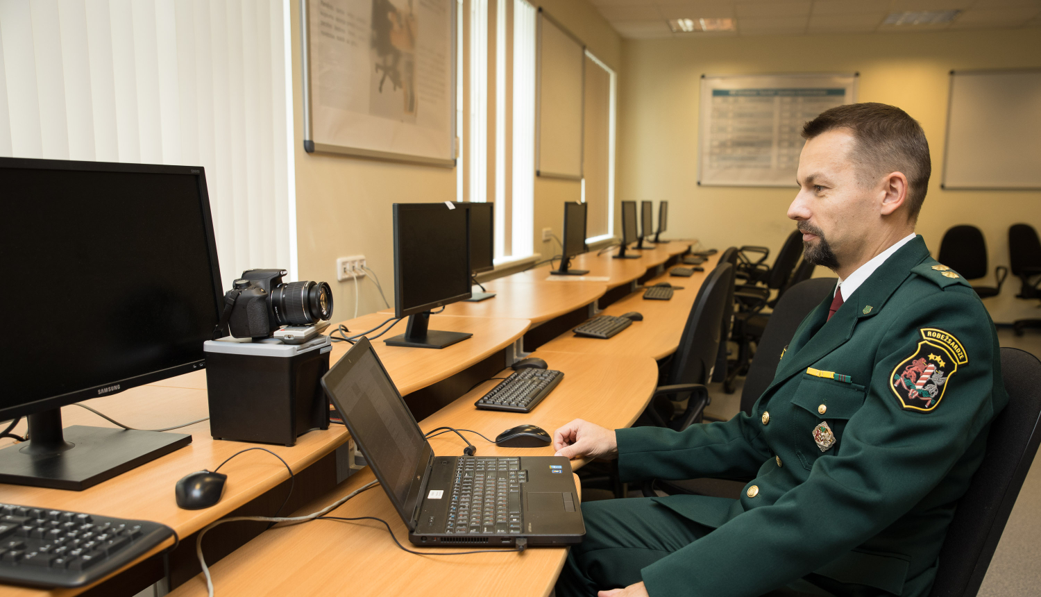 FFOTO: Robežsargs piedalās Starptautiskajā konferencē attālināti