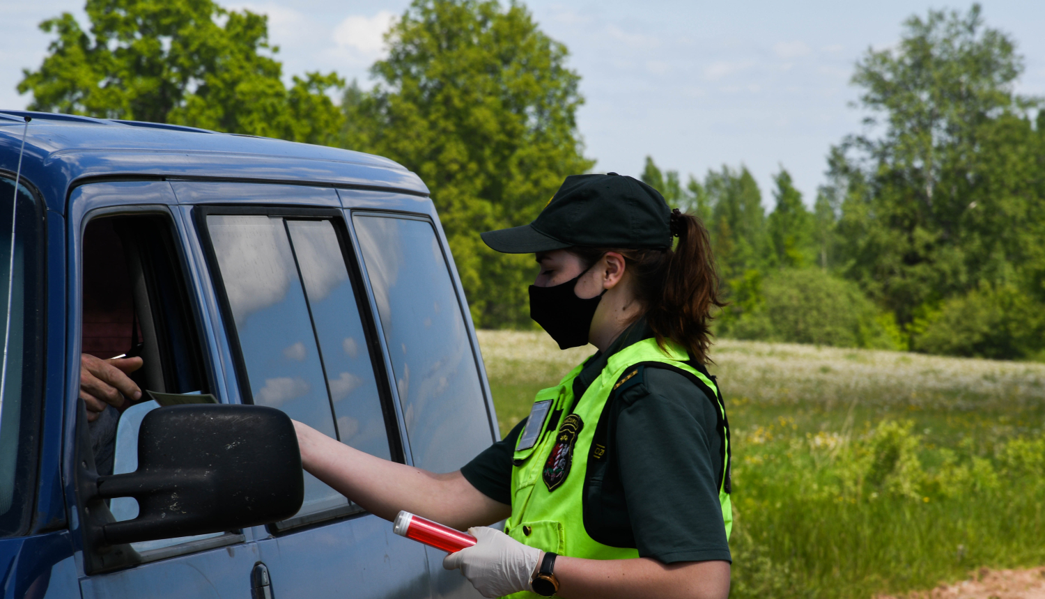 FOTO: Robežsargs dienestā