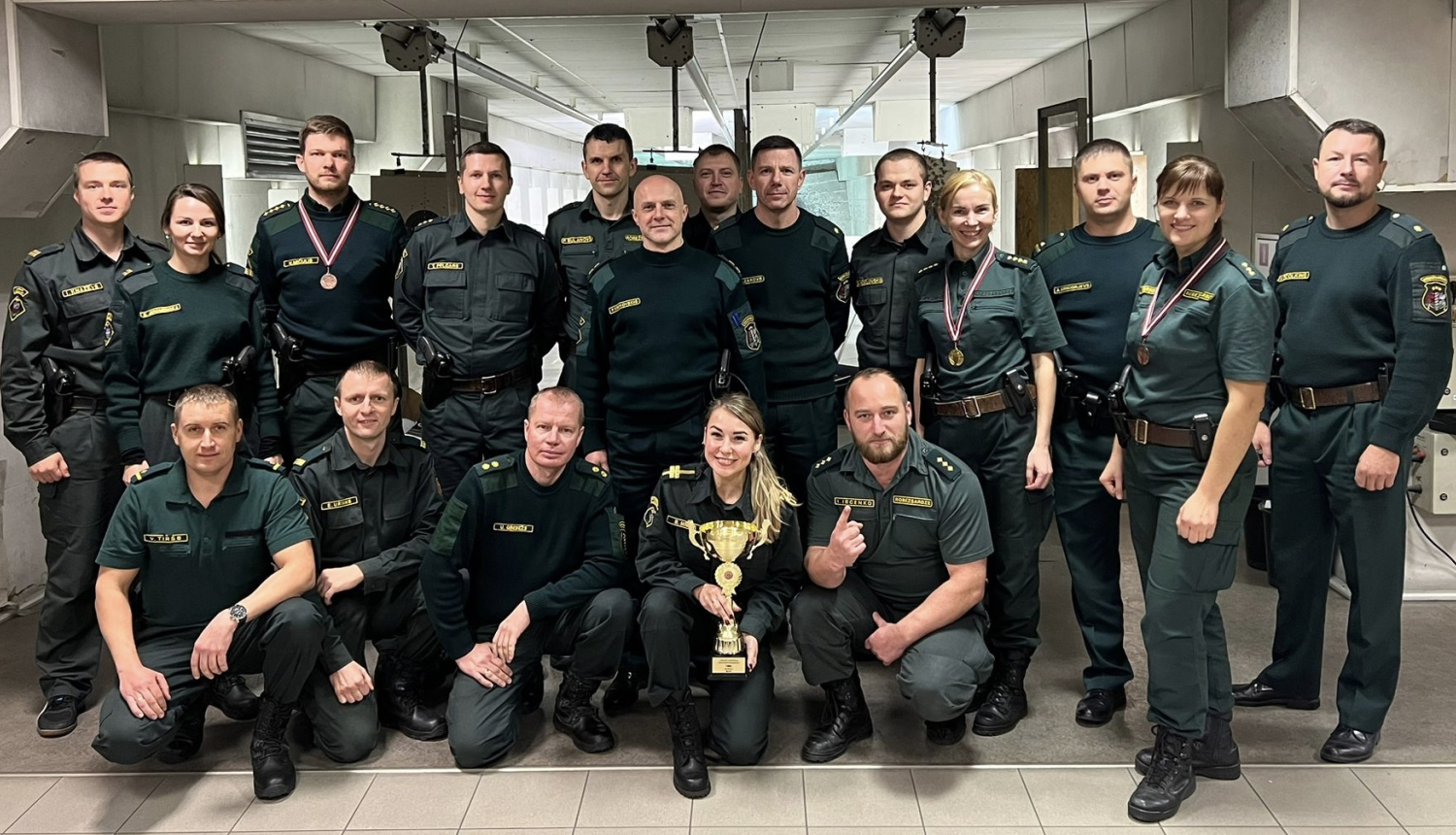 Valsts robežsardzes izlase ieguva vairākas godalgas Iekšlietu ministrijas sacensībās