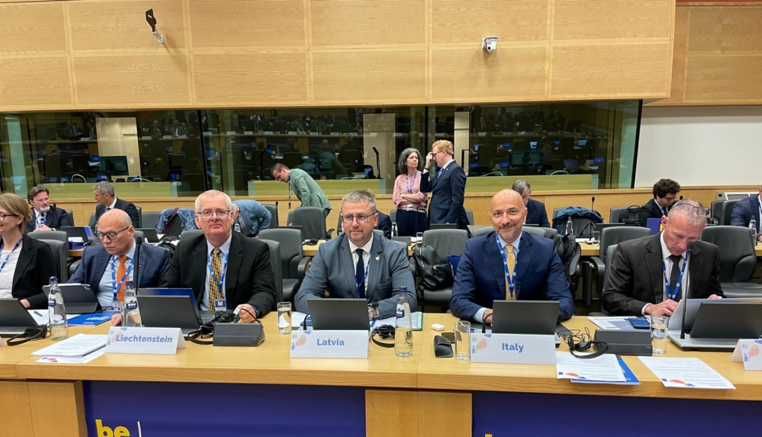 FOTO: VRS priekšnieks piedalās FRONTEX valdes sēdē