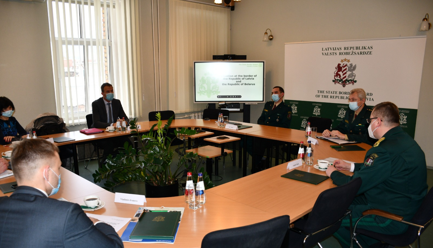 FOTO: Vizīte Galvenajā pārvaldē