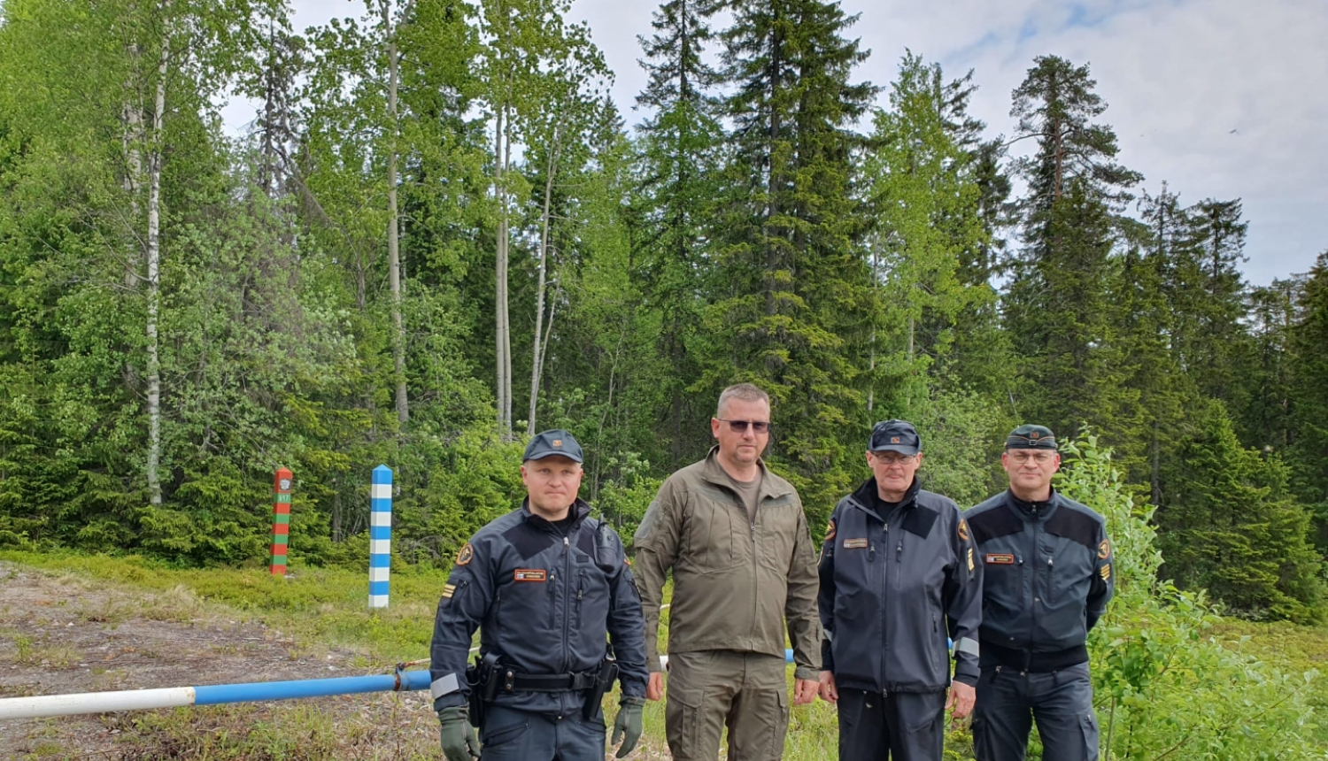 Tiekas Latvijas un Somijas robežapsardzības iestāžu vadītāji